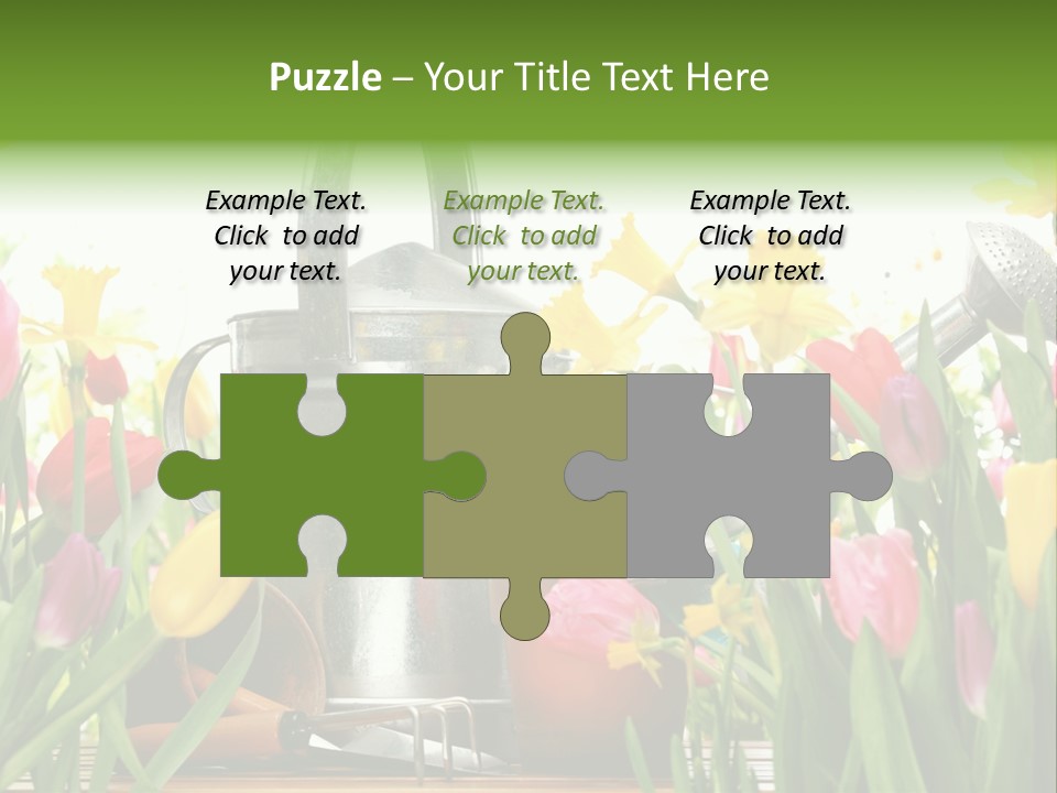 Blossom Green Nature PowerPoint Template