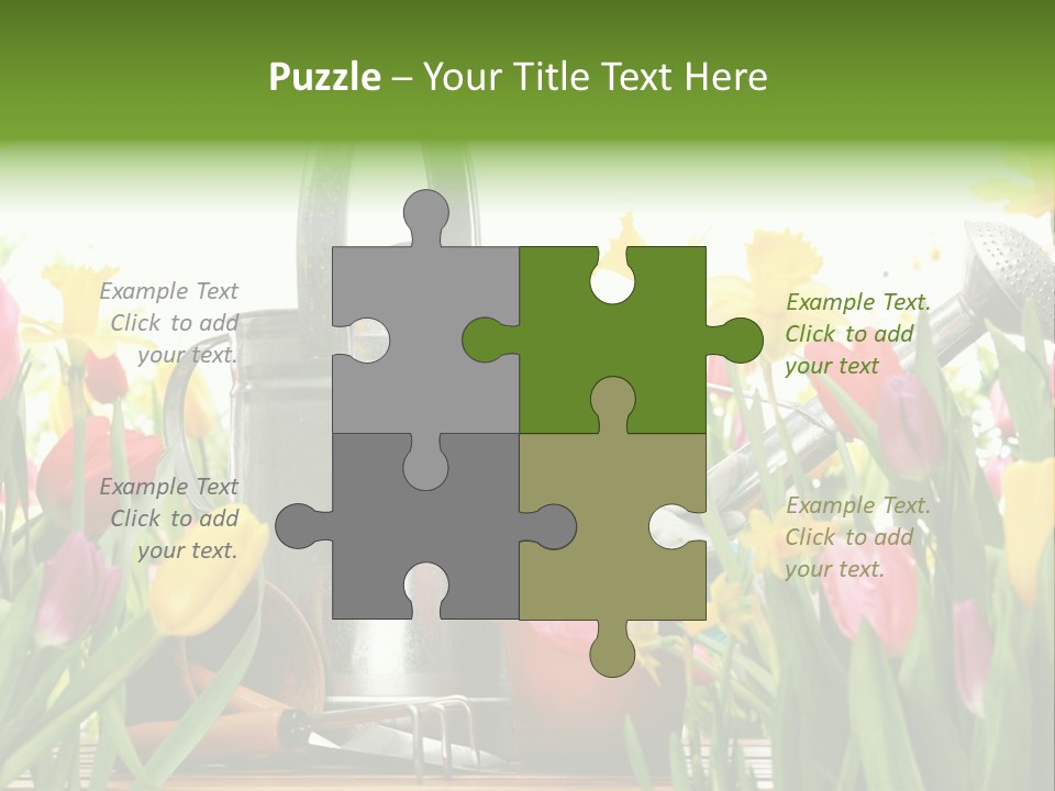 Blossom Green Nature PowerPoint Template