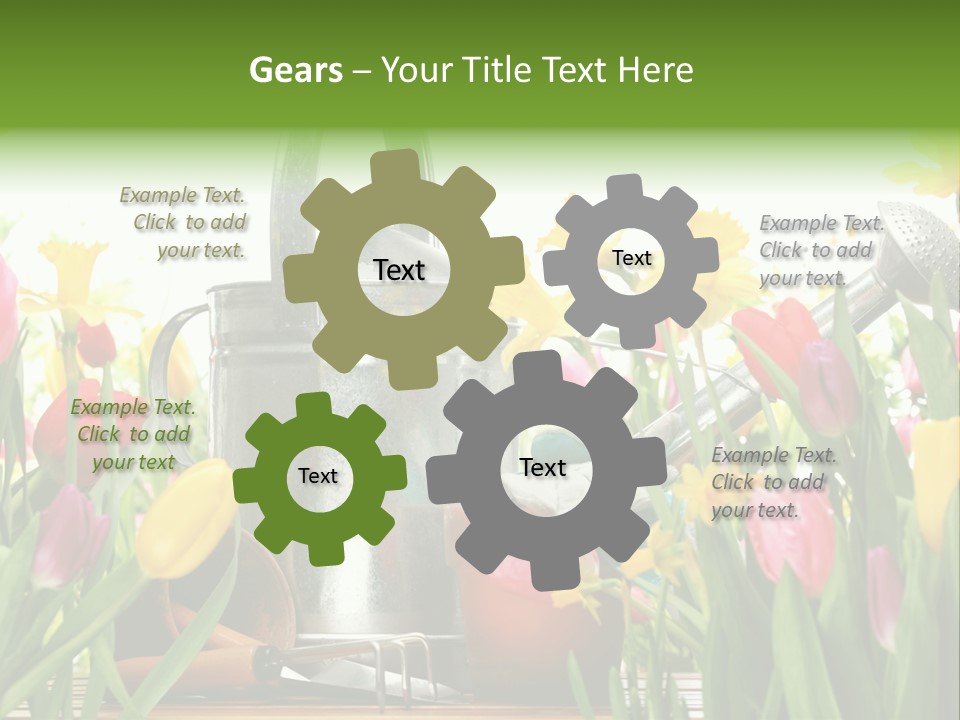 Blossom Green Nature PowerPoint Template