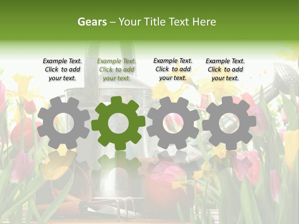 Blossom Green Nature PowerPoint Template