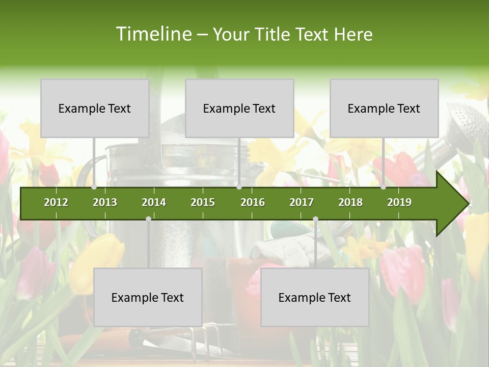 Blossom Green Nature PowerPoint Template
