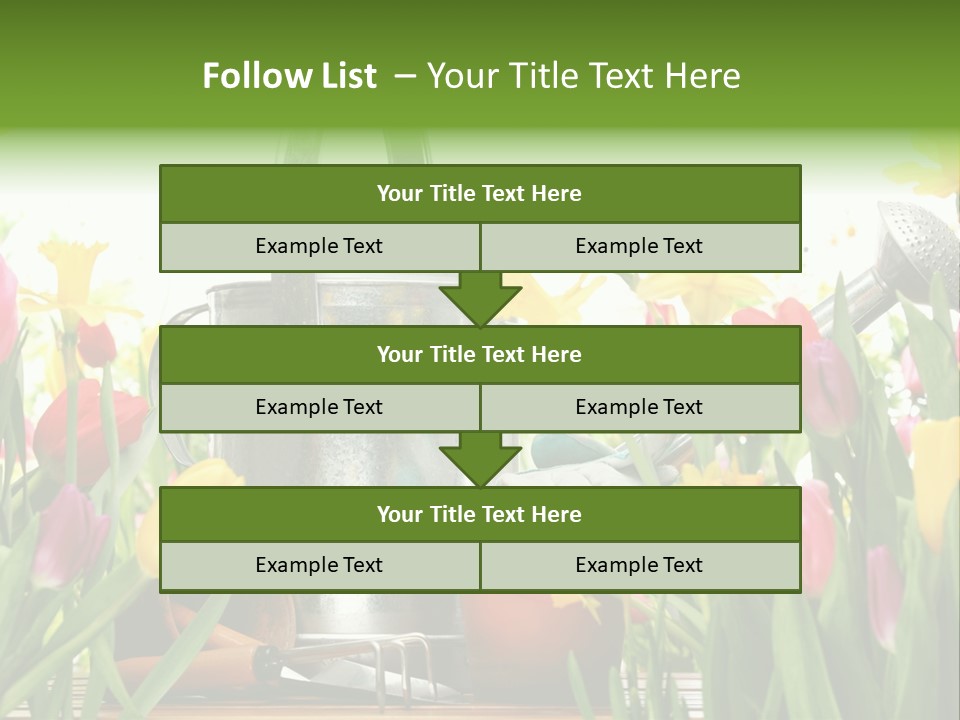 Blossom Green Nature PowerPoint Template
