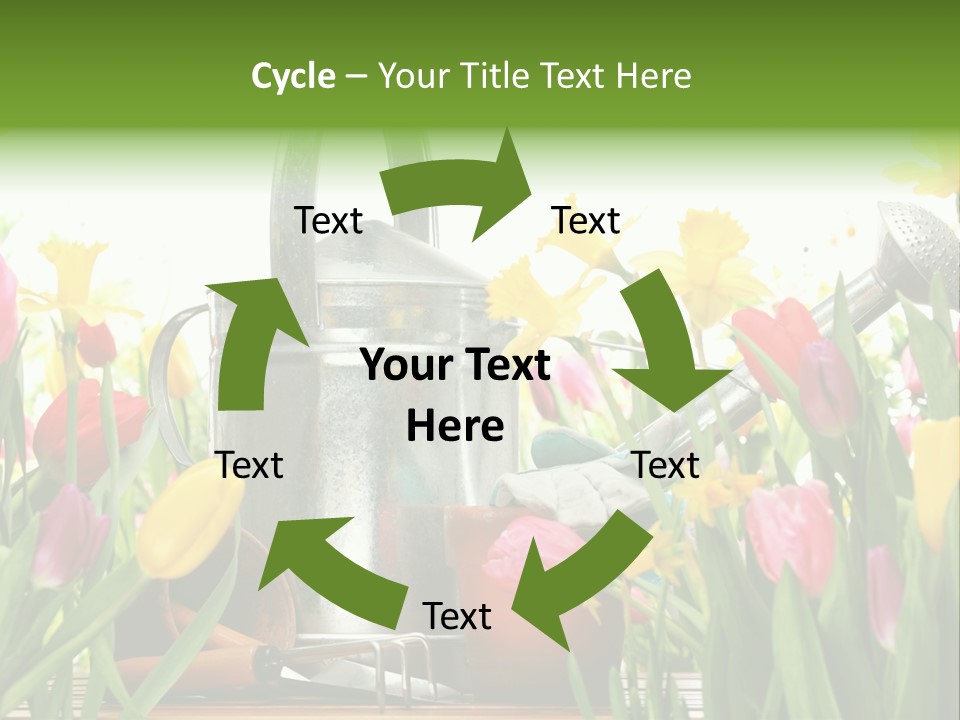 Blossom Green Nature PowerPoint Template