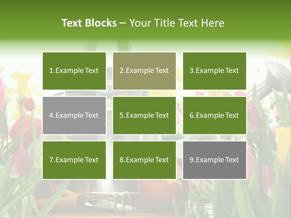 Blossom Green Nature PowerPoint Template