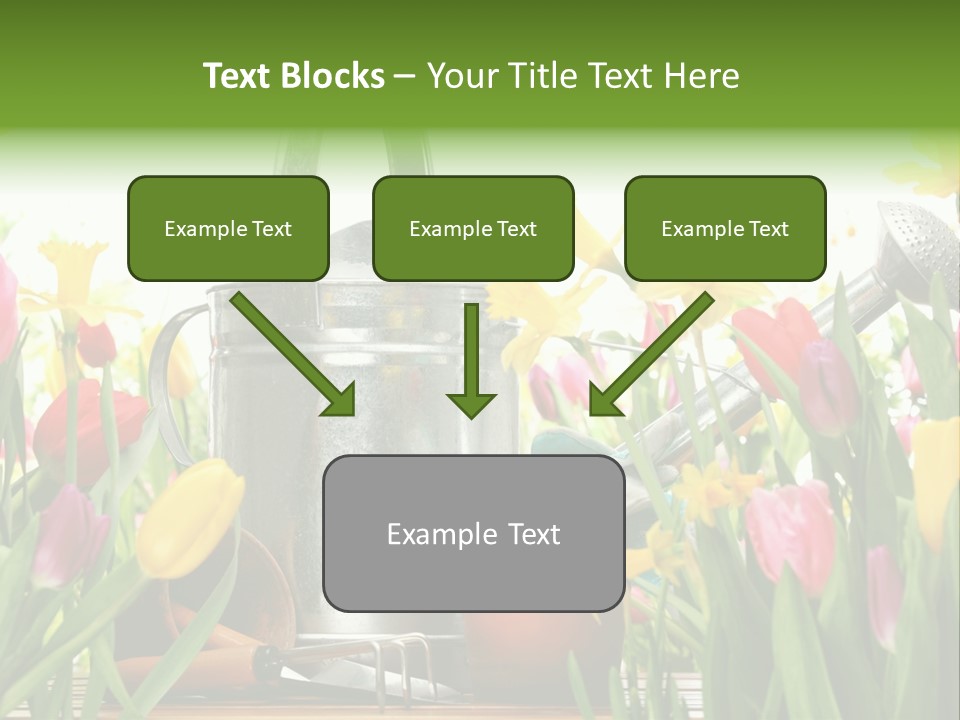 Blossom Green Nature PowerPoint Template