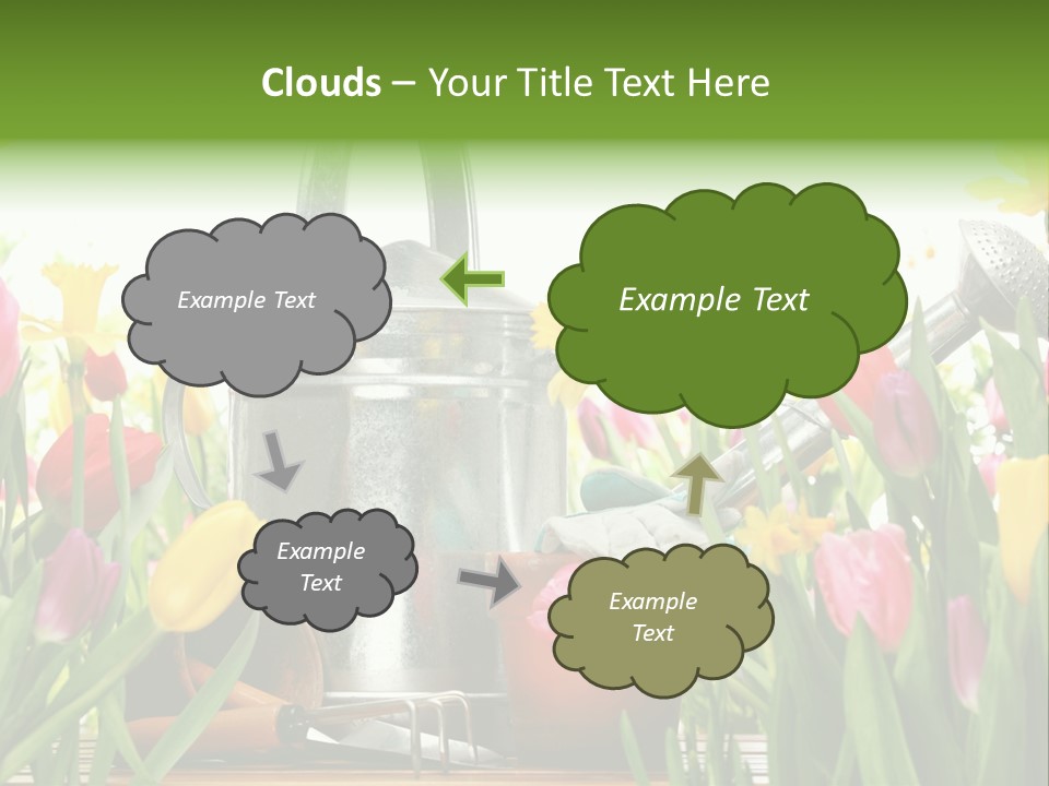 Blossom Green Nature PowerPoint Template