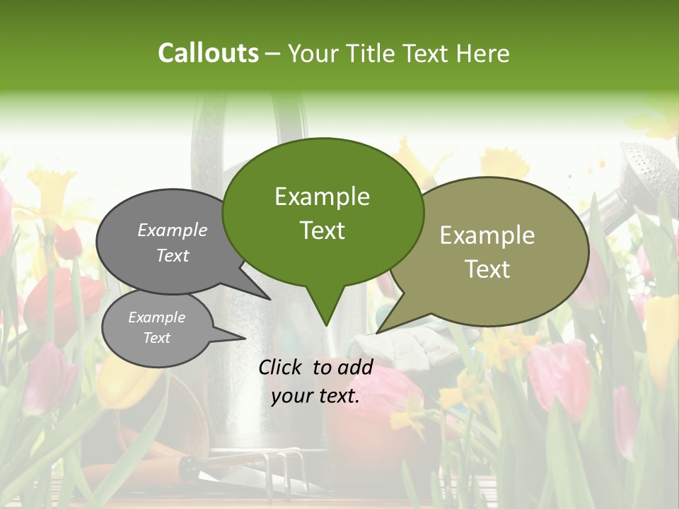 Blossom Green Nature PowerPoint Template