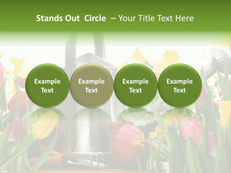 Blossom Green Nature PowerPoint Template