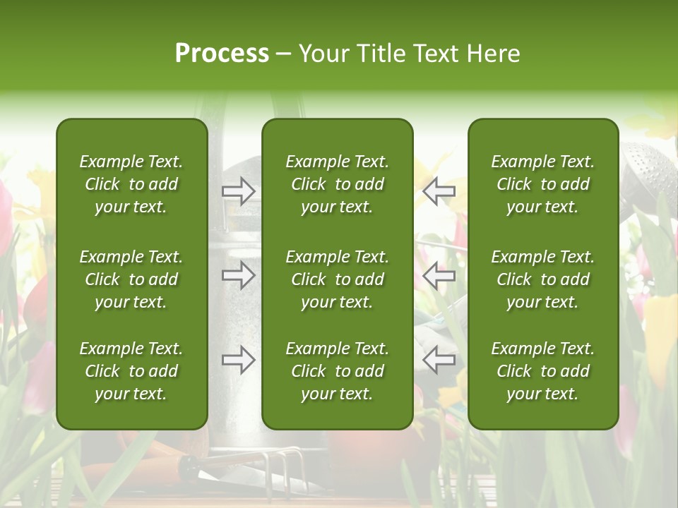 Blossom Green Nature PowerPoint Template