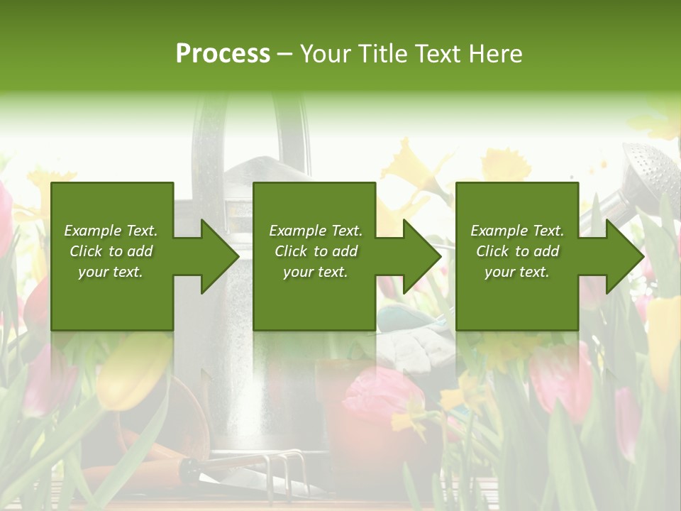 Blossom Green Nature PowerPoint Template