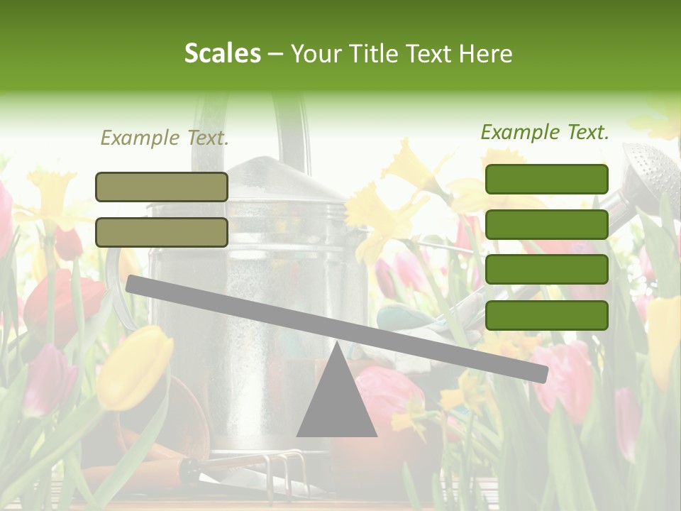 Blossom Green Nature PowerPoint Template
