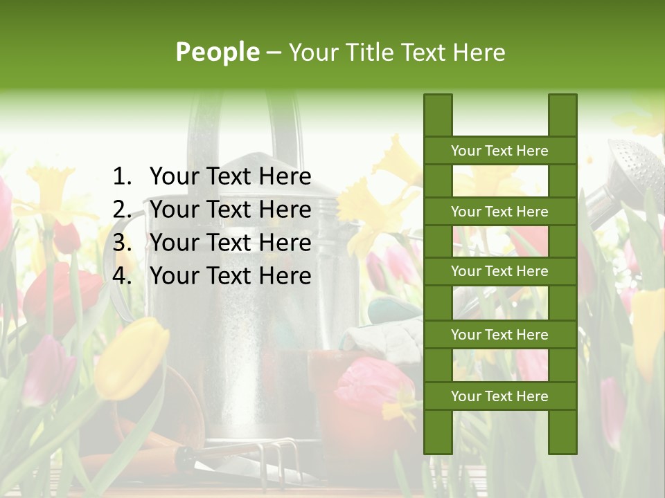 Blossom Green Nature PowerPoint Template