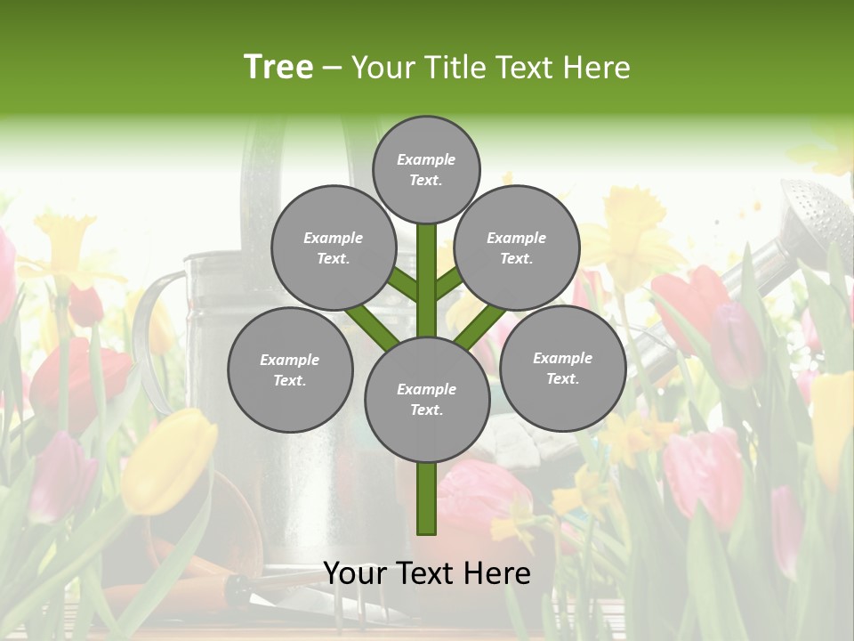 Blossom Green Nature PowerPoint Template