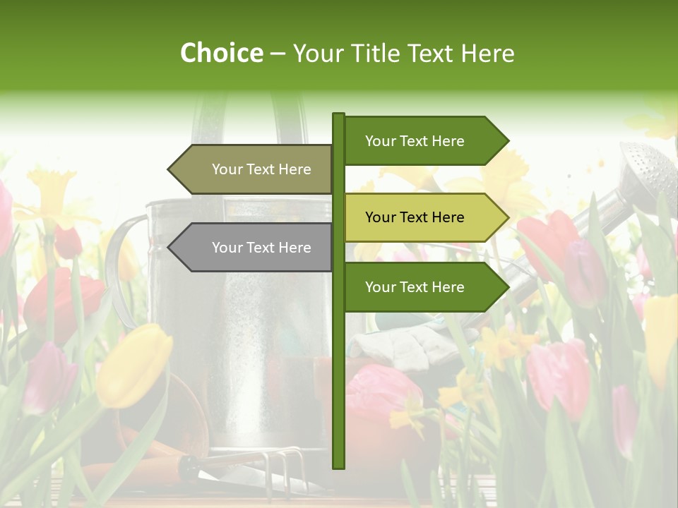 Blossom Green Nature PowerPoint Template