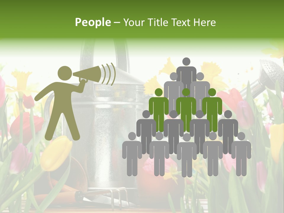 Blossom Green Nature PowerPoint Template