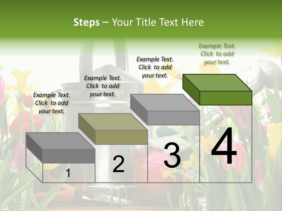 Blossom Green Nature PowerPoint Template