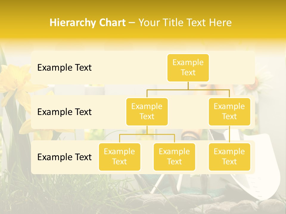 Garden Beautiful Work PowerPoint Template