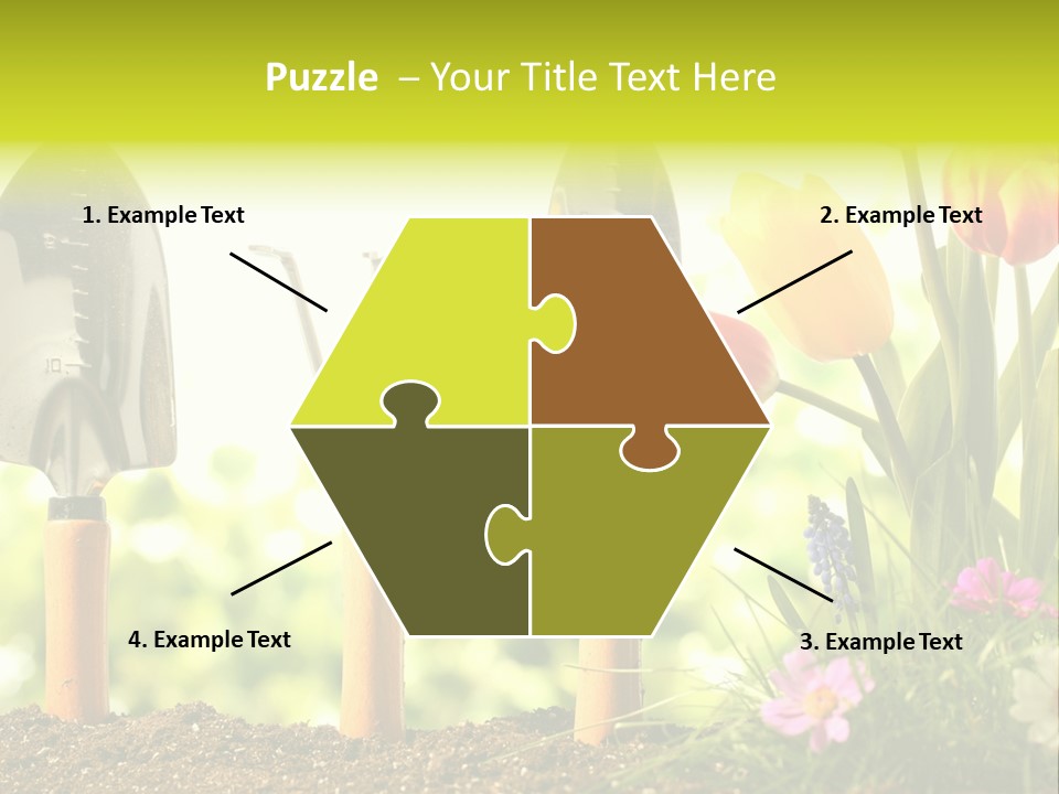 Gardening Soil Garden PowerPoint Template