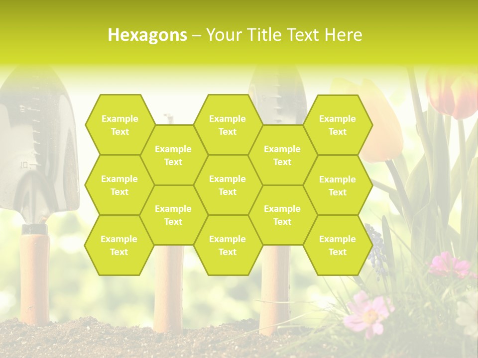 Gardening Soil Garden PowerPoint Template