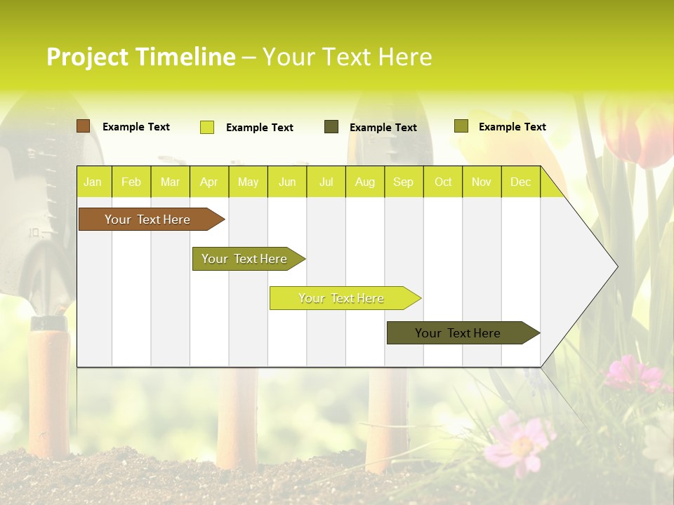 Gardening Soil Garden PowerPoint Template