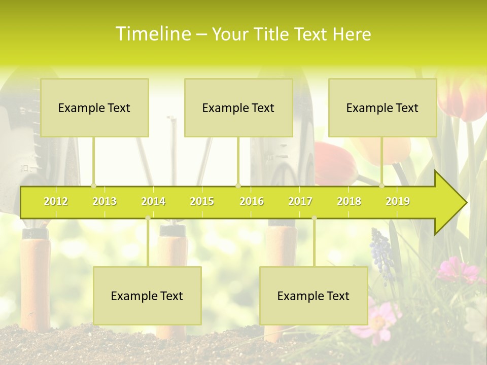 Gardening Soil Garden PowerPoint Template