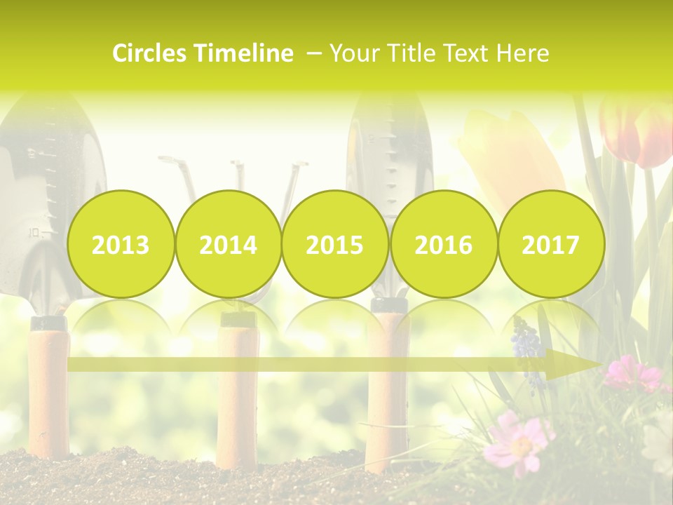 Gardening Soil Garden PowerPoint Template