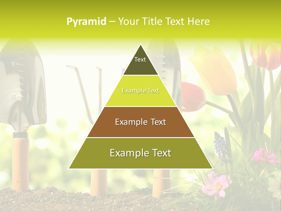 Gardening Soil Garden PowerPoint Template