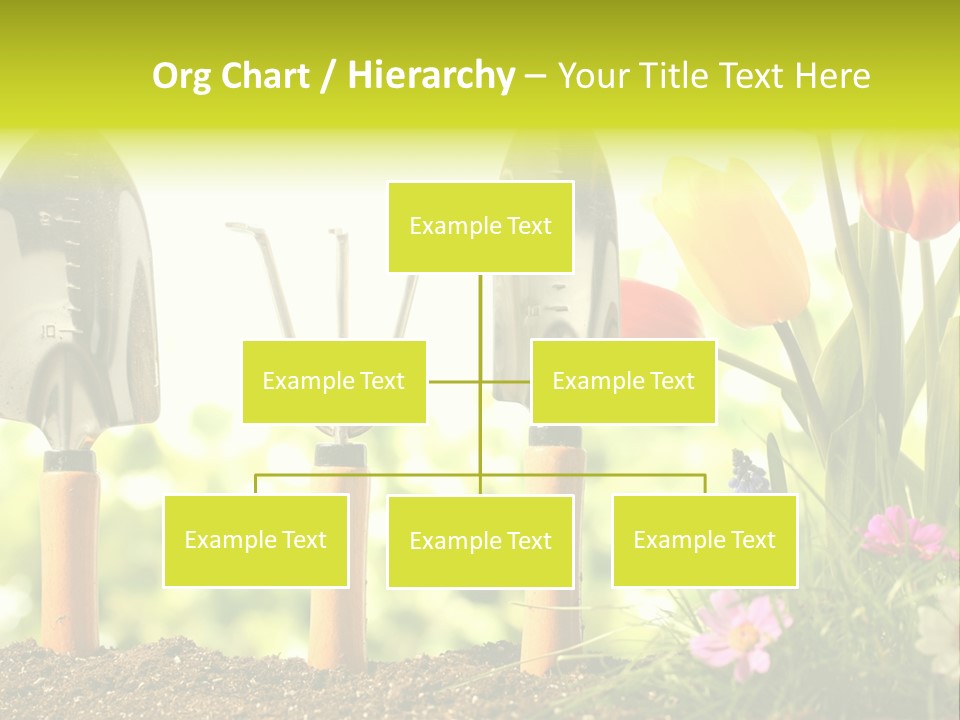 Gardening Soil Garden PowerPoint Template