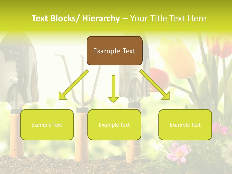 Gardening Soil Garden PowerPoint Template