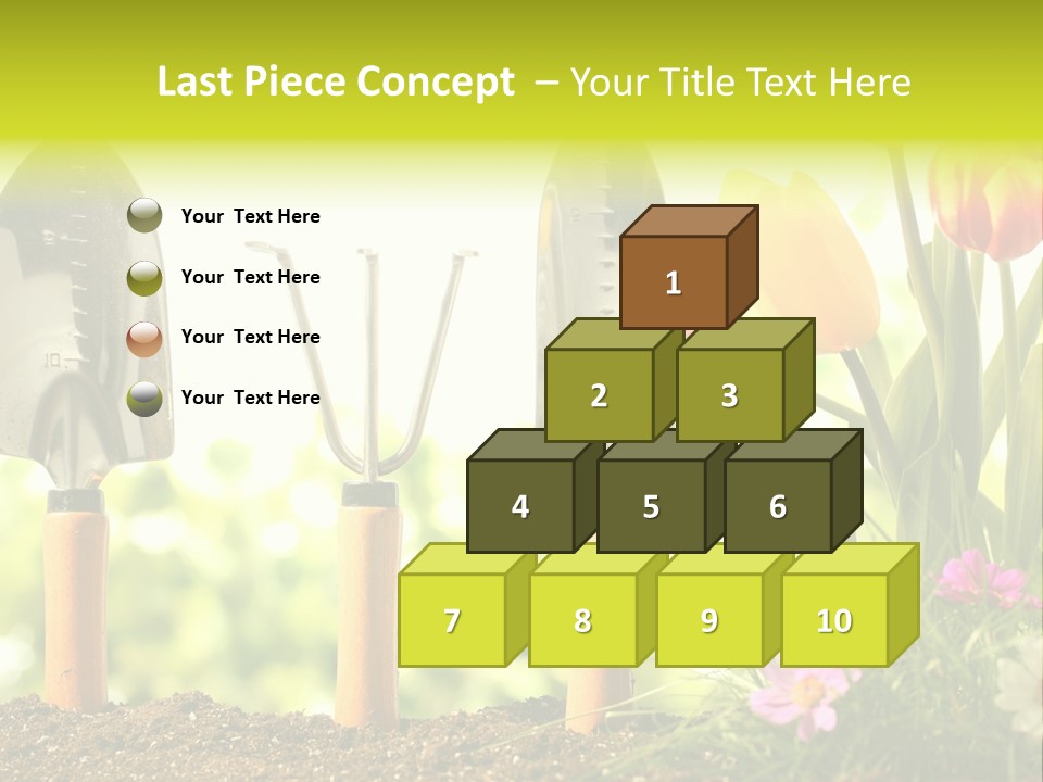 Gardening Soil Garden PowerPoint Template