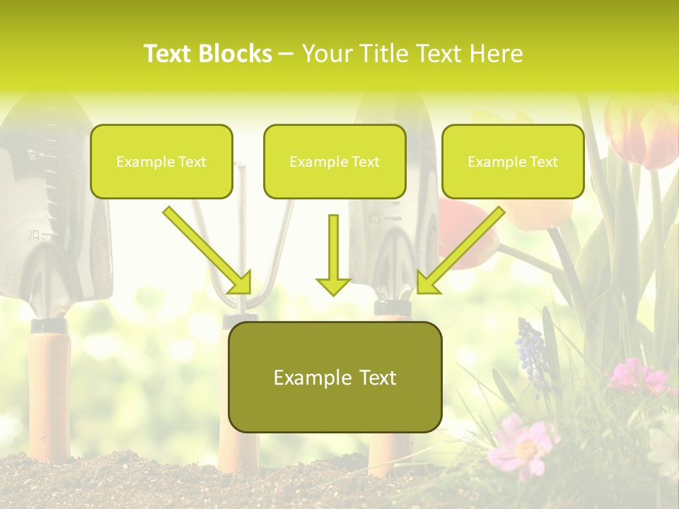 Gardening Soil Garden PowerPoint Template