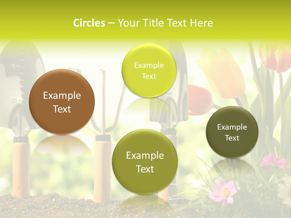 Gardening Soil Garden PowerPoint Template