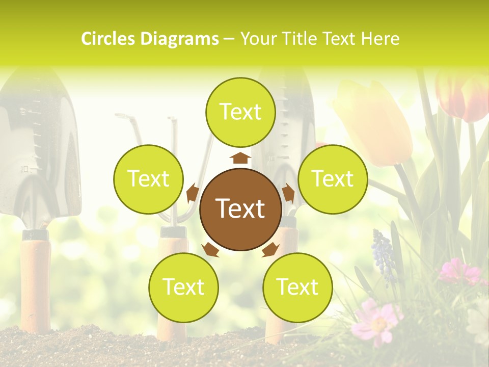Gardening Soil Garden PowerPoint Template