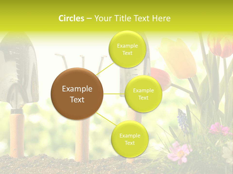 Gardening Soil Garden PowerPoint Template