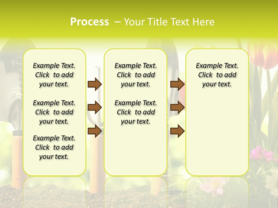 Gardening Soil Garden PowerPoint Template