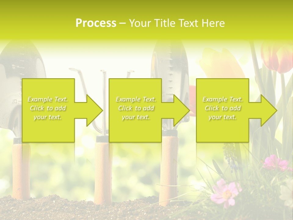Gardening Soil Garden PowerPoint Template