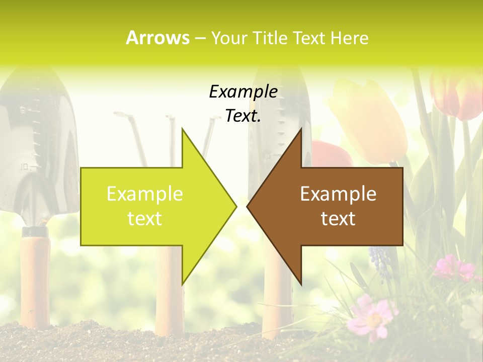 Gardening Soil Garden PowerPoint Template