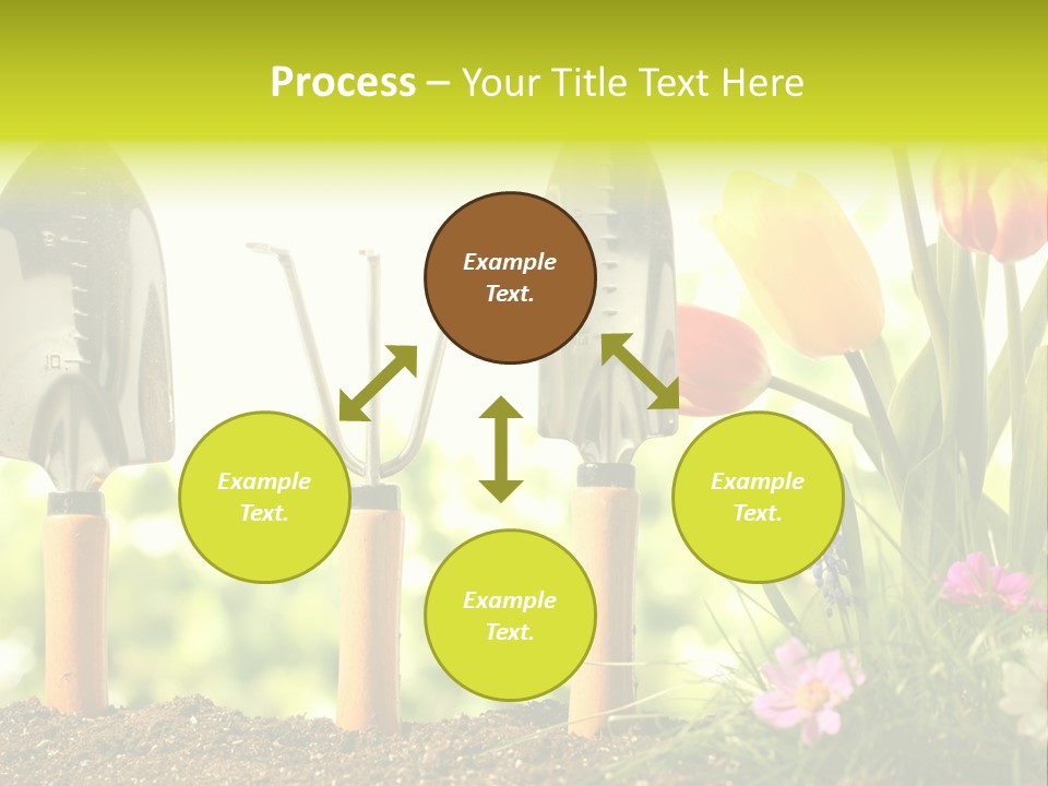 Gardening Soil Garden PowerPoint Template