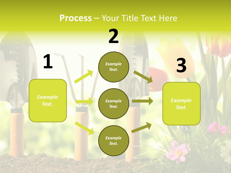 Gardening Soil Garden PowerPoint Template