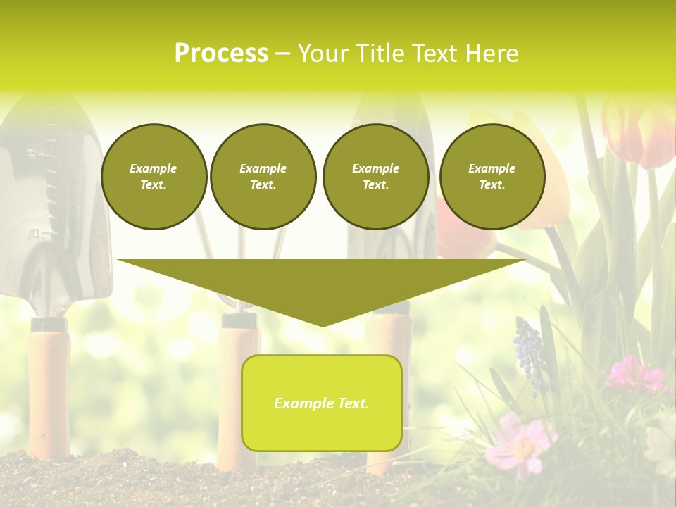 Gardening Soil Garden PowerPoint Template