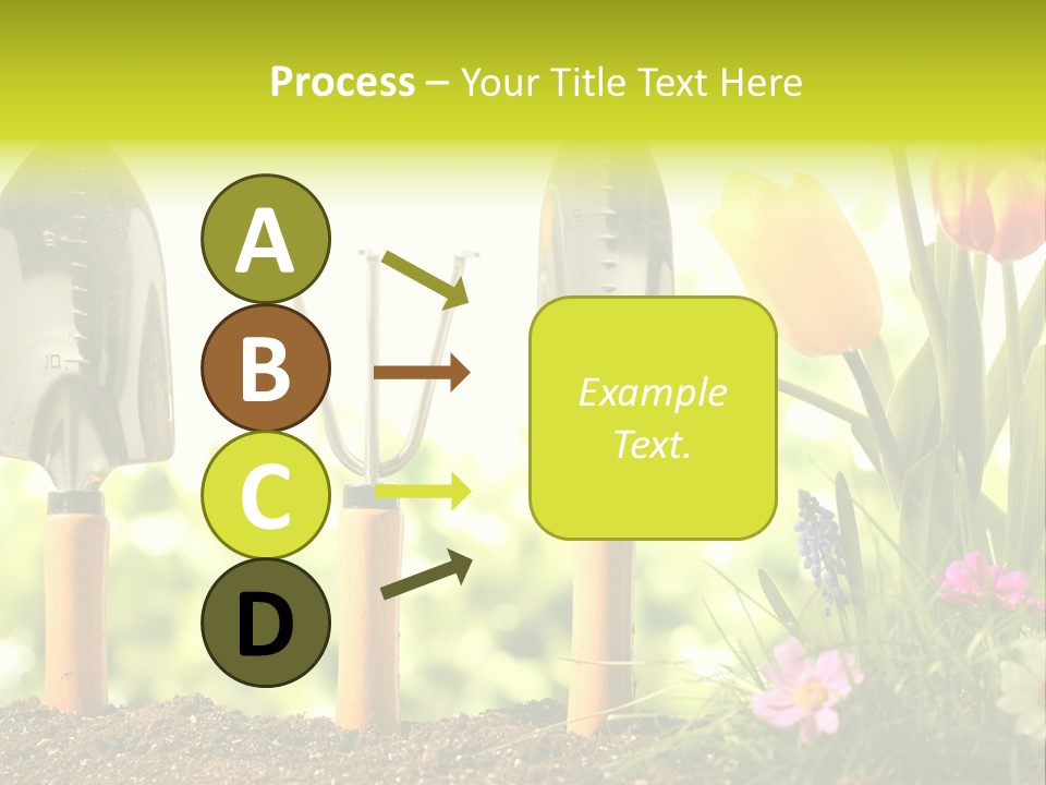 Gardening Soil Garden PowerPoint Template