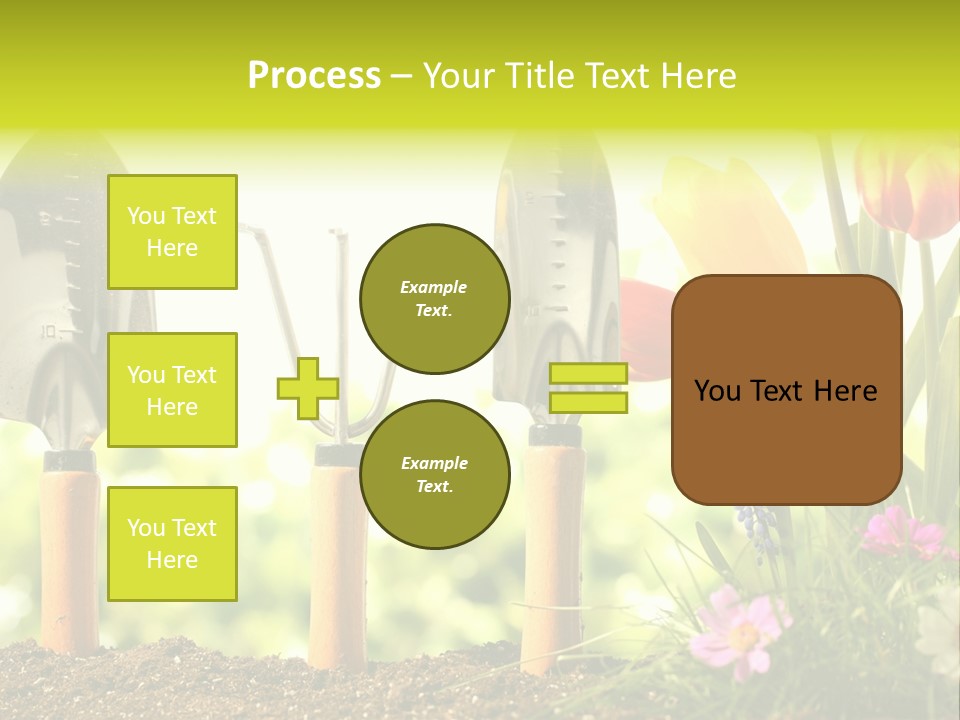 Gardening Soil Garden PowerPoint Template