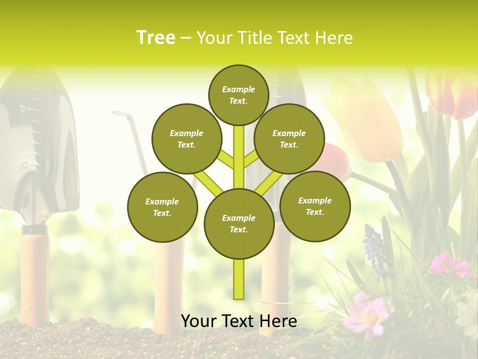 Gardening Soil Garden PowerPoint Template
