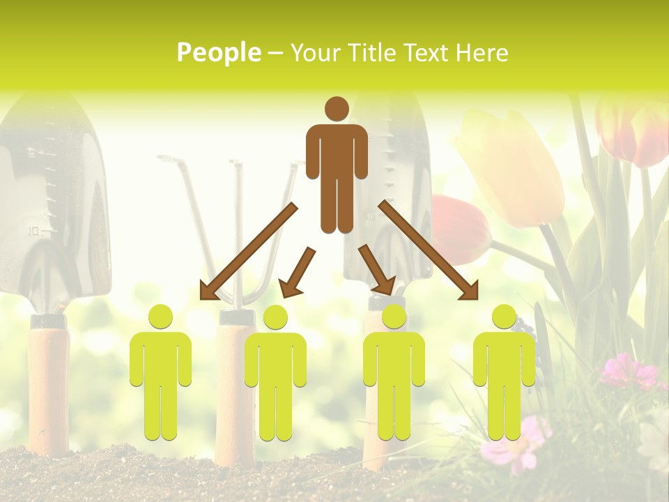 Gardening Soil Garden PowerPoint Template