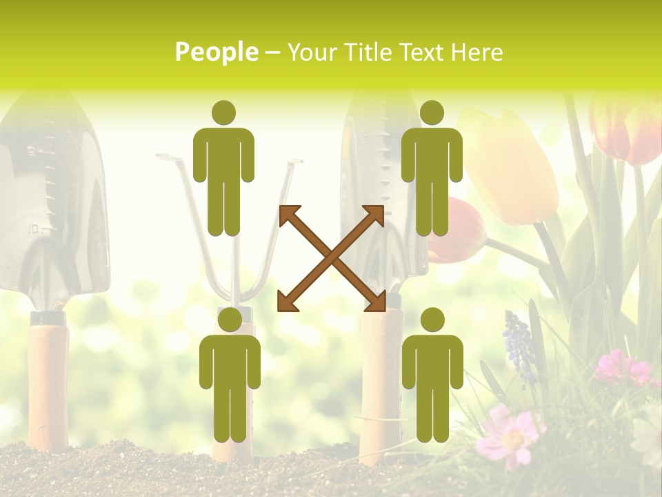 Gardening Soil Garden PowerPoint Template