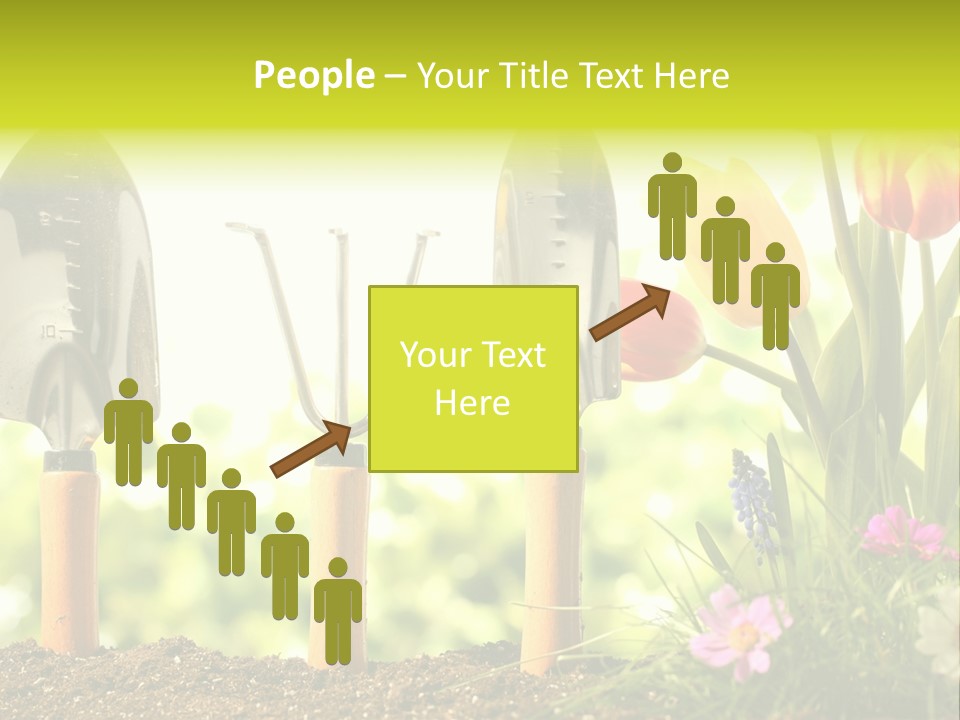 Gardening Soil Garden PowerPoint Template