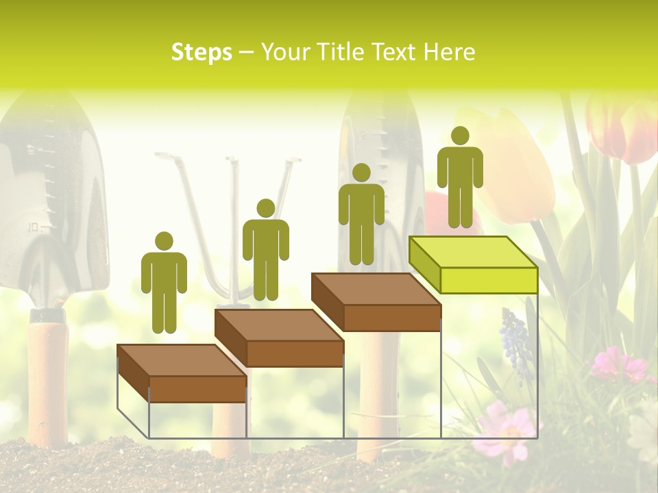 Gardening Soil Garden PowerPoint Template