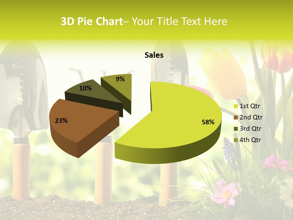 Gardening Soil Garden PowerPoint Template