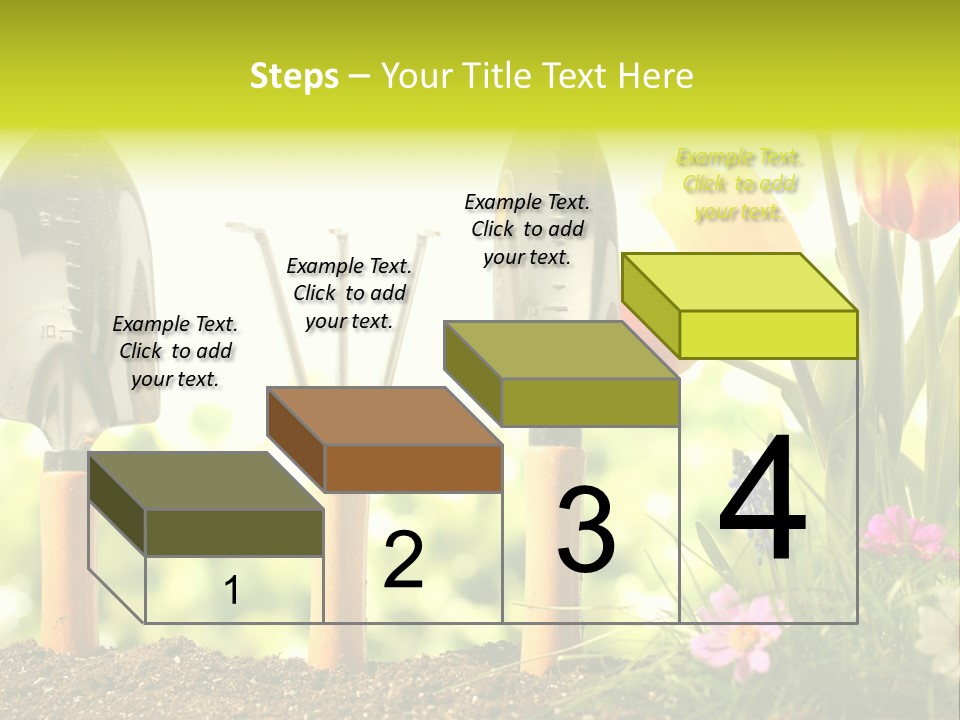 Gardening Soil Garden PowerPoint Template