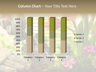 Hand Wood Plant PowerPoint Template